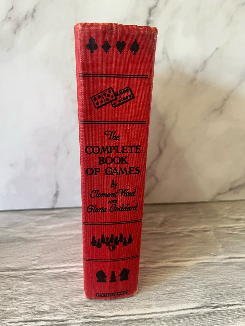 Vintage 1940 Hardcover Edition Of "The Complete Book of Games"